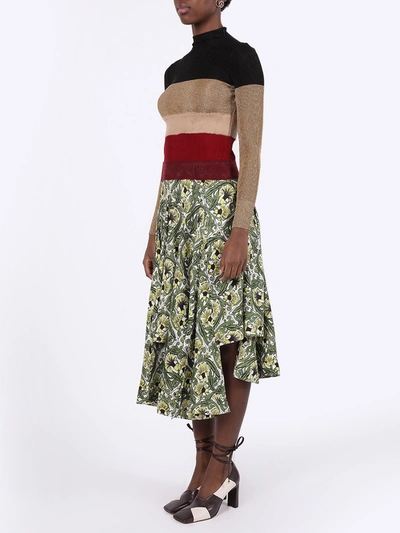 Shop Loewe Multicolored Needle Dress