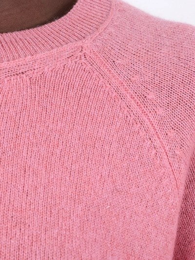 Shop Alexandra Golovanoff Mila Light Cashmere Sweater In Pink