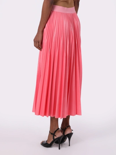 Shop Givenchy Pink Pleated Skirt