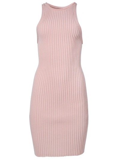 Shop Alexander Wang T Pink Ribbed Tank Dress
