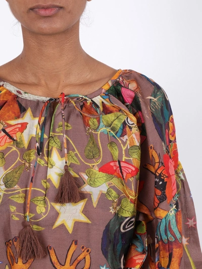 Shop Chufy Multicolored Abstract Print Blouse