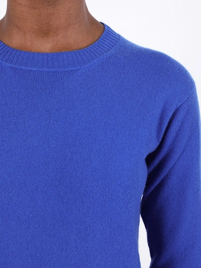 Shop Alexandra Golovanoff Virgile Cashmere Crew Neck Sweater In Blue