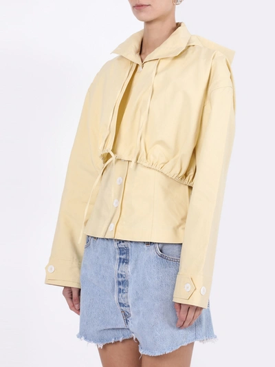 Shop Jacquemus La Veste Mimosa Hooded Jacket