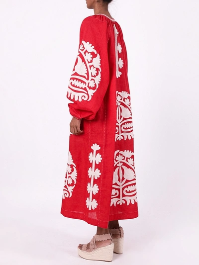 Shop Vita Kin Shalimar Midi Dress In Red