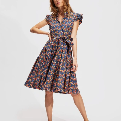 Shop La Doublej Short And Sassy Dress In Galletti Blu