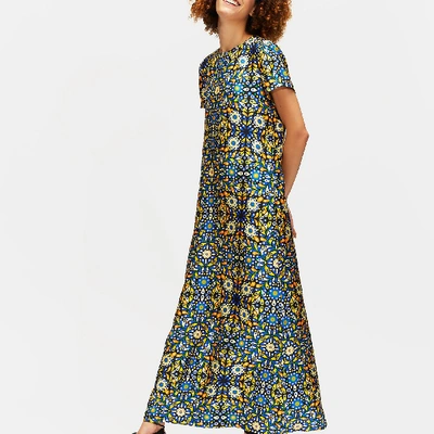 Shop La Doublej Swing Dress In Confetti Blu