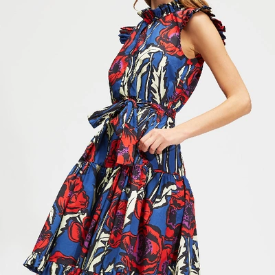 Shop La Doublej Short And Sassy Dress In Big Blooms