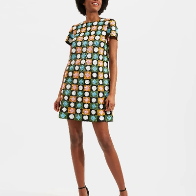 Shop La Doublej Mini Swing Dress In Lucky Charms