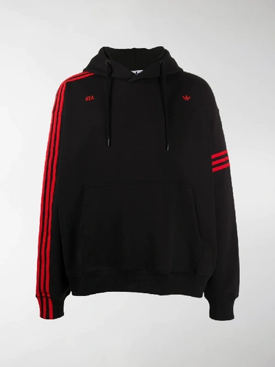 Shop Adidas By 424 R.y.v Hoodie In Black