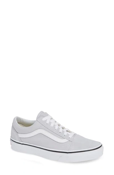 Shop Vans Old Skool Sneaker In Gray Dawn/ True White