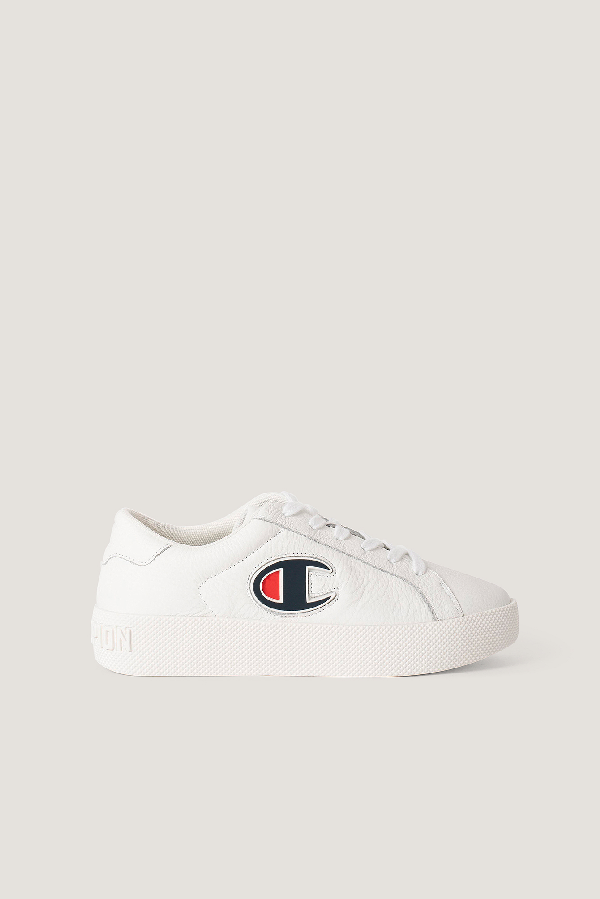 champion era leather sneakers