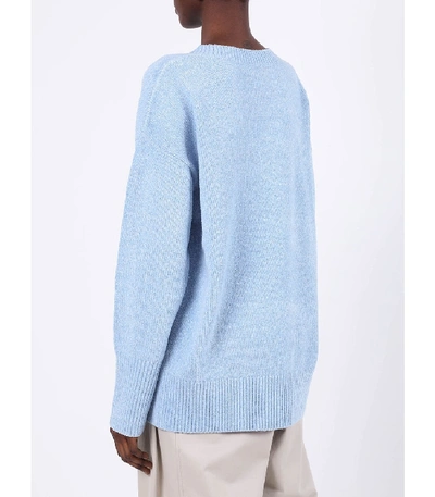 Shop Sies Marjan Light Blue Nasim Crew-neck Sweater