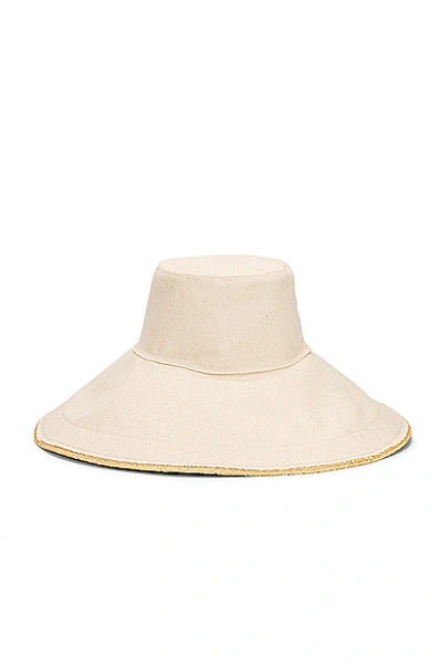 Shop Lola Hats Single Take Hat In Natural & Natural