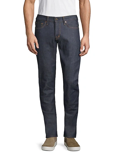 Shop Tom Ford Slim-fit Jeans In Navy