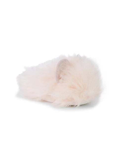 steve madden faux fur slippers