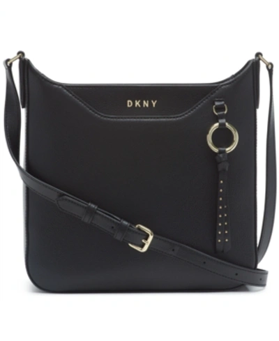 Shop Dkny Lola Messenger In White