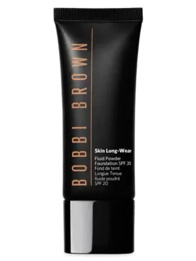 Shop Bobbi Brown Women's Skin Long-wear Fluid Powder Foundation Spf 20 In N080 Neutral Almond