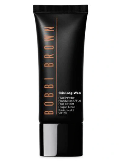 Shop Bobbi Brown Women's Skin Long-wear Fluid Powder Foundation Spf 20 In N090 Neutral Walnut