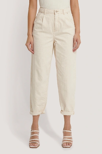 Shop Mango Regina Jeans - Offwhite