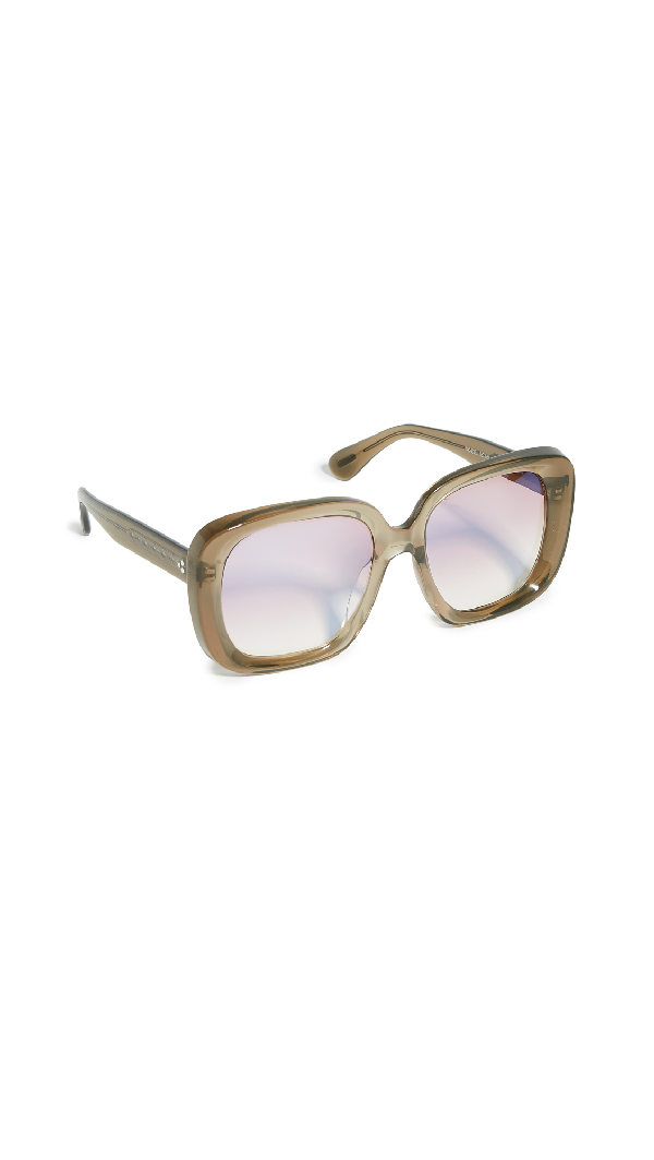oliver peoples square sunglasses
