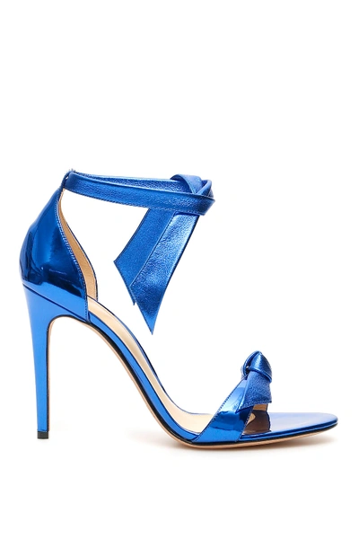 Shop Alexandre Birman Lovely Clarita Sandals 100 In Palace (blue)