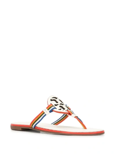 Shop Tory Burch Mignon Miller T-bar Sandals In White