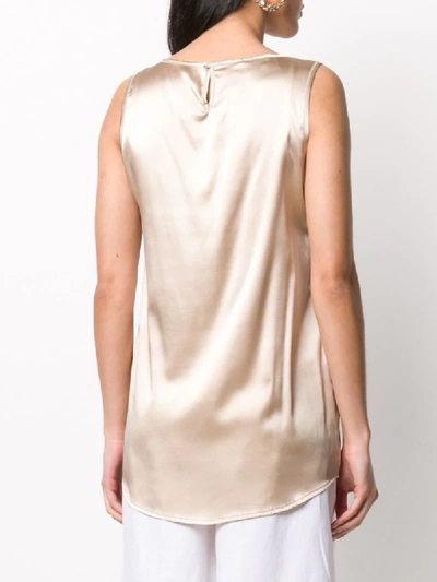 Shop Snobby Sheep Box-fit Blouse In Neutrals