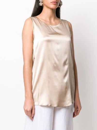 Shop Snobby Sheep Box-fit Blouse In Neutrals