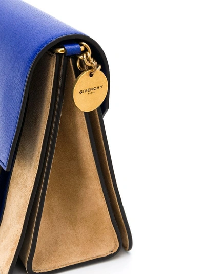 Shop Givenchy Medium Gv3 Shoulder Bag In Blue
