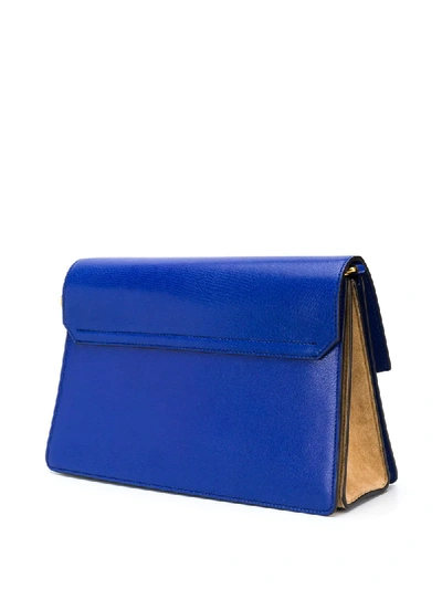 Shop Givenchy Medium Gv3 Shoulder Bag In Blue