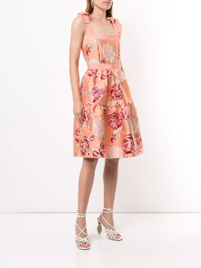 Shop Alice Mccall Heaven Flared Dress In Pink