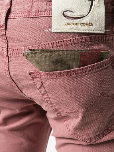 JACOB COHEN STRAIGHT-LEG CHINO TROUSERS 