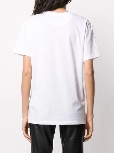 Shop Valentino Vlogo Short-sleeve T-shirt In White