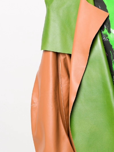 Shop Marni Hooded Cape In Orange