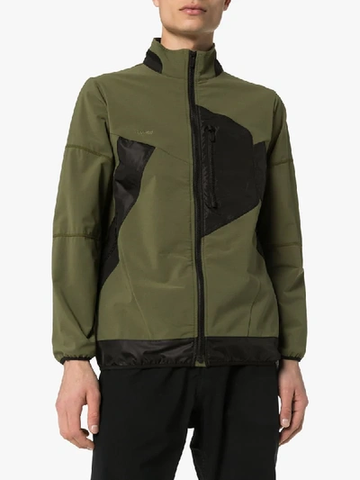 Shop Gramicci Stormfleece Zion Water-repellent Jacket In Green