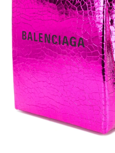 Shop Balenciaga Klassischer Shopper In Purple