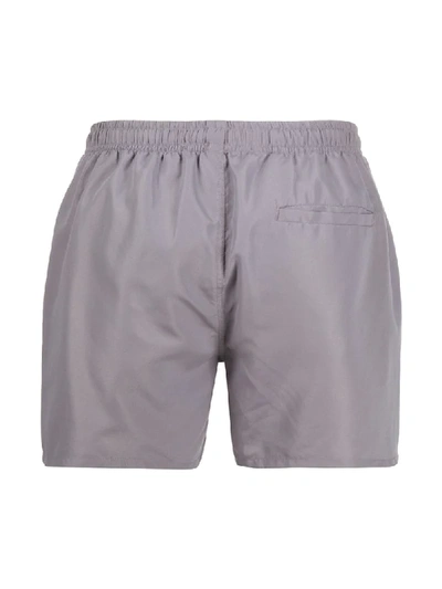 Shop Soulland William Swim Shorts In Grey