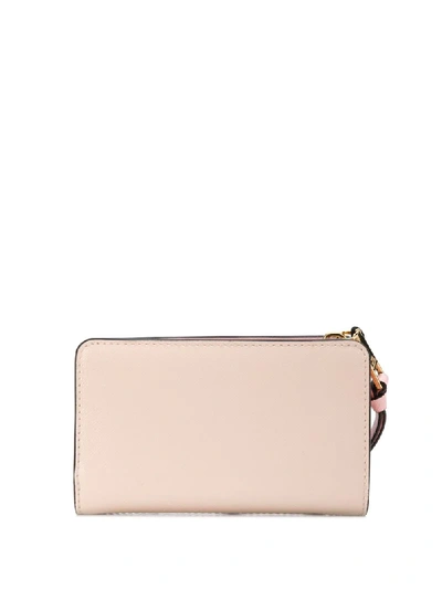 Shop Marc Jacobs Snapshot Wallet In Pink