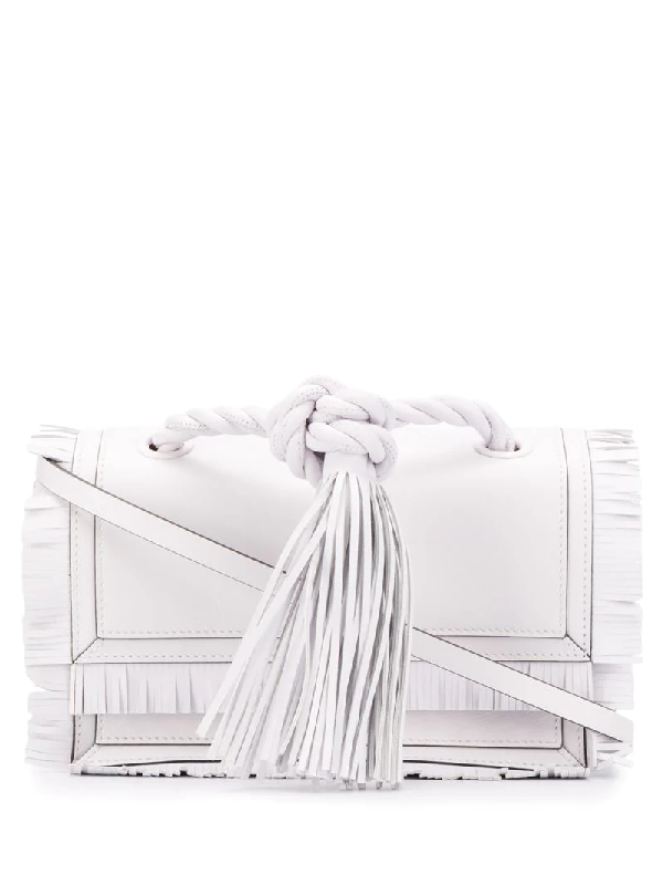 valentino clutch white