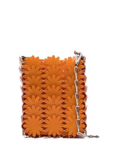 Shop Paco Rabanne Daisy 69 Mini Bag In Orange