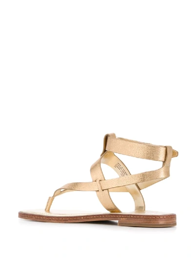 MICHAEL MICHAEL KORS THONG STRAP SANDALS 