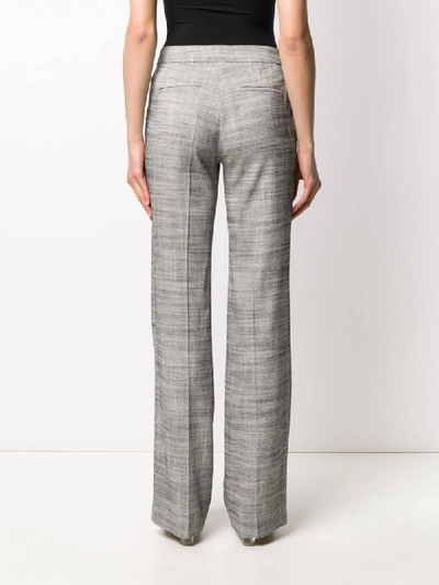 Shop Dorothee Schumacher Structured Ambition Trousers In Grey