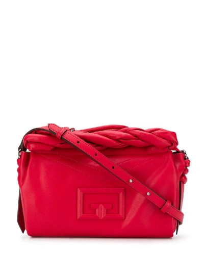 Shop Givenchy Medium Id93 Shoulder Bag In Red