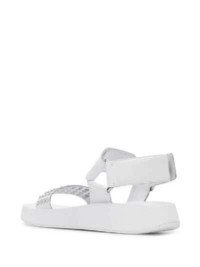 Shop Ash Volcano Sandals In White