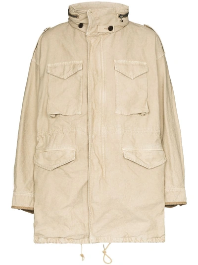 Shop Visvim Bickle Pocket Jacket In Neutrals