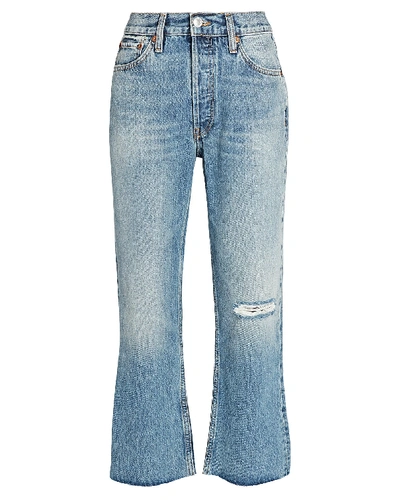 Shop Re/done 90s Loose Straight Jeans In Denim-lt