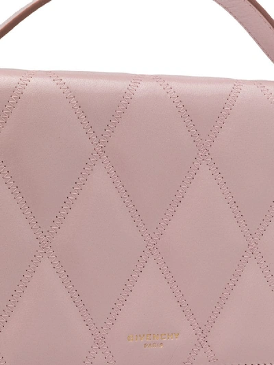 Shop Givenchy Small Gv3 Crossbody Bag In Pink