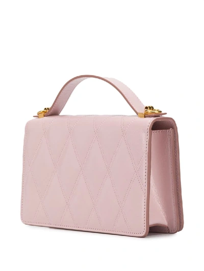 Shop Givenchy Small Gv3 Crossbody Bag In Pink