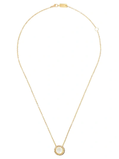 Shop Ippolita 18kt Yellow Gold And Yellow Ceramic Lollipop Carnevale Crystal And Diamond Pendant Necklace