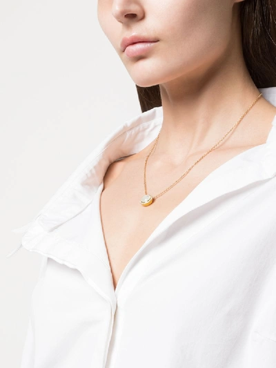 Shop Ippolita 18kt Yellow Gold And Yellow Ceramic Lollipop Carnevale Crystal And Diamond Pendant Necklace